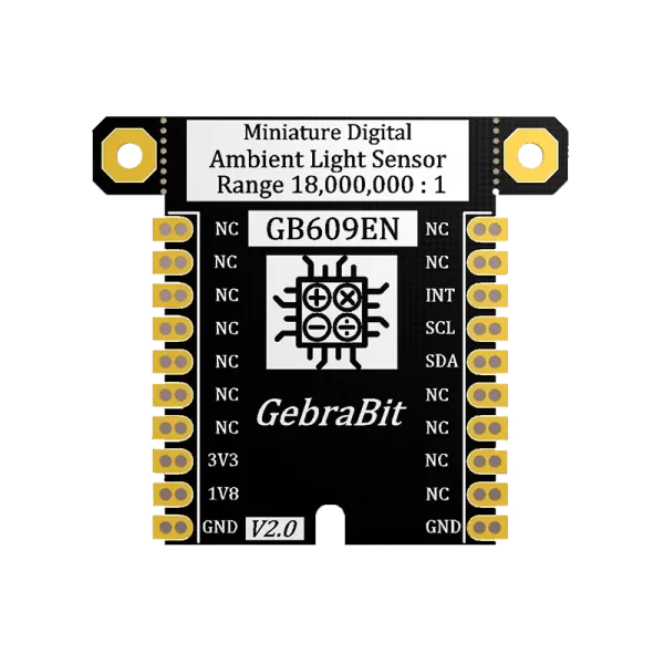 ماژول نور محیط دیجیتال GebraBit APDS-9306-065 - تصویر 2