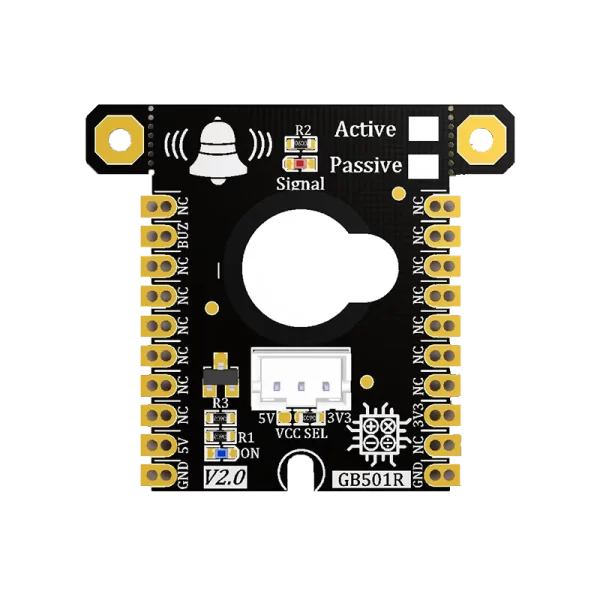 پین اوت ماژول بازر اکتیو و پسیو GebraBit Buzzer