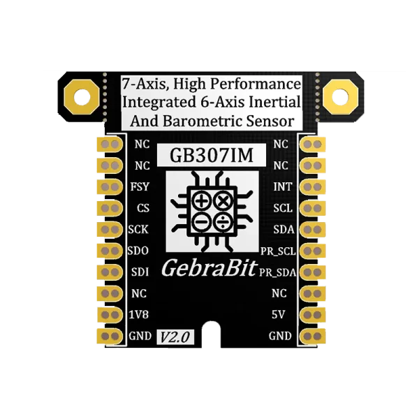 ماژول ژیروسکوپ، شتاب و فشارسنج GebraBit ICM20789 - تصویر 2