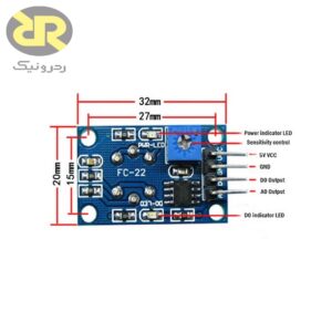 ماژول سنسور گاز MQ