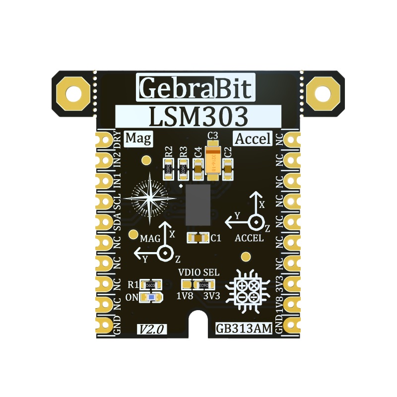 LSM303 GebraBit LSM303
