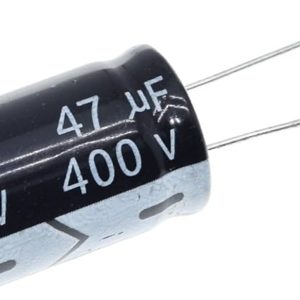 خازن الکترولیت 47 میکرو فاراد 400 ولت