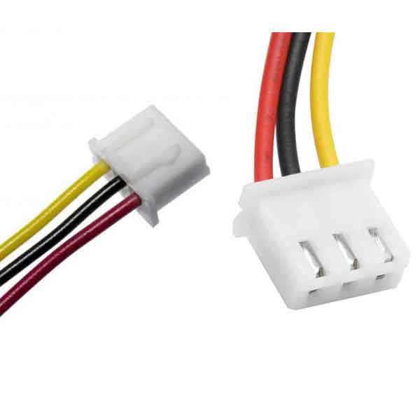 SOK-XH-WIR3 کانکتور مخابراتی XH مادگی 3 پین سیم دار - تصویر 1