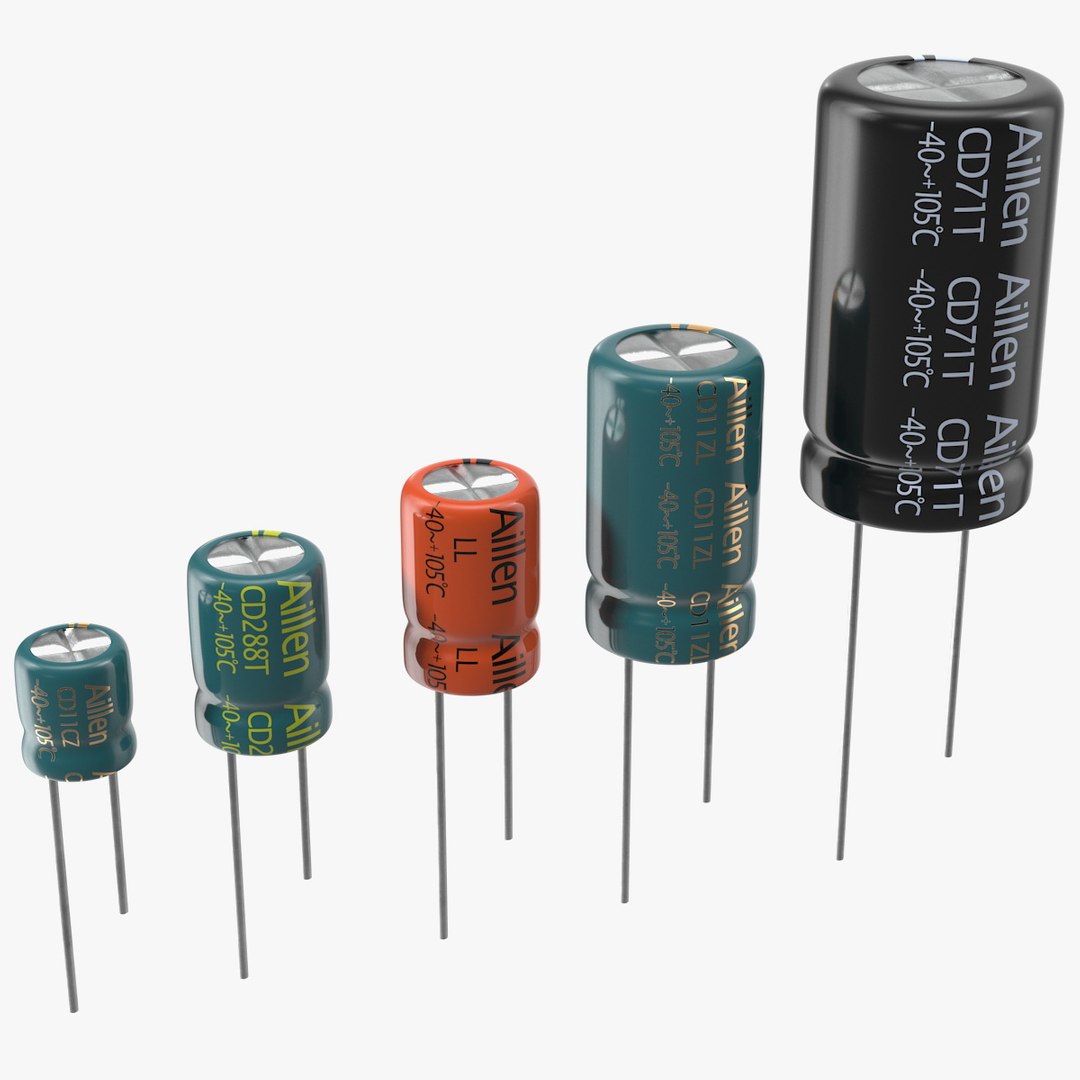 electrolityc capacitor بانک انواع خازن عدسی و الکترولیتی - تصویر 1
